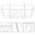 thumbnail image 3 of 1Pc Iron Balcony Hanging Flowerpot Rack Sqaure Railing Fence Planter Holder, 3 of 6