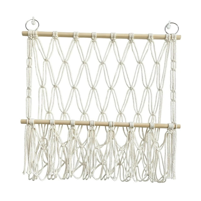 GUOOL Stuffed Animals Net Hammock Hand Woven for Nursery Play Room Home Decoration C