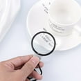 thumbnail image 3 of LEEYNEERNecklace Magnifier Hanging Loupe Monocle Lens Coin Magnifying Glass Plastic Chain for Jewelry Increase Vision, 3 of 6