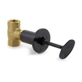 Blue Flame BVL2L 0.5 in. Fireplace & Fire Pit Quarter Turn Valve, Angled Blue Flame BVL2L 0.5 in. Fireplace & Fire Pit Quarter Turn Valve, Angled