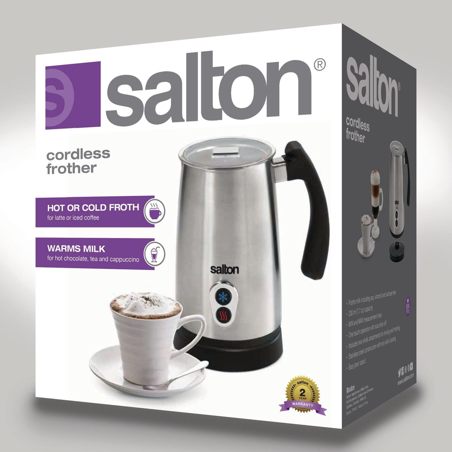 Salton Cordless Frother FR1416