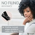 thumbnail image 5 of Nail Clippers - 2 Pack Professional, Stainless Steel Set for Men, Women and Kids, 5 of 6