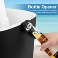 thumbnail image 6 of Topbuy Portable Cooler Table with Handle Cooler w/ Lift Top Lid & Bottle Opener 3-in-1 Outdoor Drink Table Black, 6 of 9