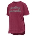 thumbnail image 2 of Women's-Pressbox  Garnet South Carolina Gamecocks Poncho T-Shirt, 2 of 3