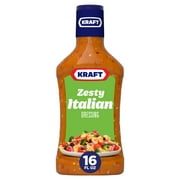 Kraft Zesty Italian Dressing, 16 fl oz Bottle