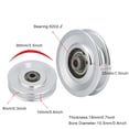 thumbnail image 3 of Aleación De Aluminio Para Hacer Ejercicio, Accesorios Para Gimnasio En Casa, Accesorio De Entrenamiento De Fuerza Para Ejercicio, 90Mm Moyic OD004049-00, 3 of 7