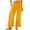Yellow, variant on ABATAB Pants for Women Summer High Waisted Wide Leg Palazzo Pants Casual Baggy Flowy Beach Pants with Deep Pockets