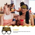 thumbnail image 5 of WRITWAA 6-Pack New Year's Eve Party Glasses in Assorted Colors, Paper Eyeglass Props for Festival, Celebration, and School Events, 5 of 7