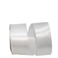 thumbnail image 1 of Reliant Ribbon 5000-030-16K 20.25 in. 50 Yards Double Face Satin Allure Ribbon, White, 1 of 1