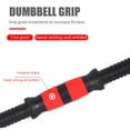thumbnail image 4 of Barra con mancuernas con agarre antideslizante Fitness Deportes Levantamiento de pesas Gimnasio Inicio Barra con pesas, 4 of 5