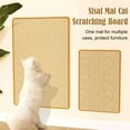 thumbnail image 2 of Natural Sisal Cat Scratcher Mat Cat Scratch Mats Horizontal Cat Floor Scratching Pad Rug Protect Couch and Carpets, 2 of 7