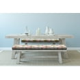 thumbnail image 2 of Retro Bench Pad, Vintage Retro Sketched Roses Tartan Pattern Heart and Posing Butterflies, HR Foam Cushion with Decorative Fabric Cover, 45" x 15" x 2", Multicolor, by Ambesonne, 2 of 3