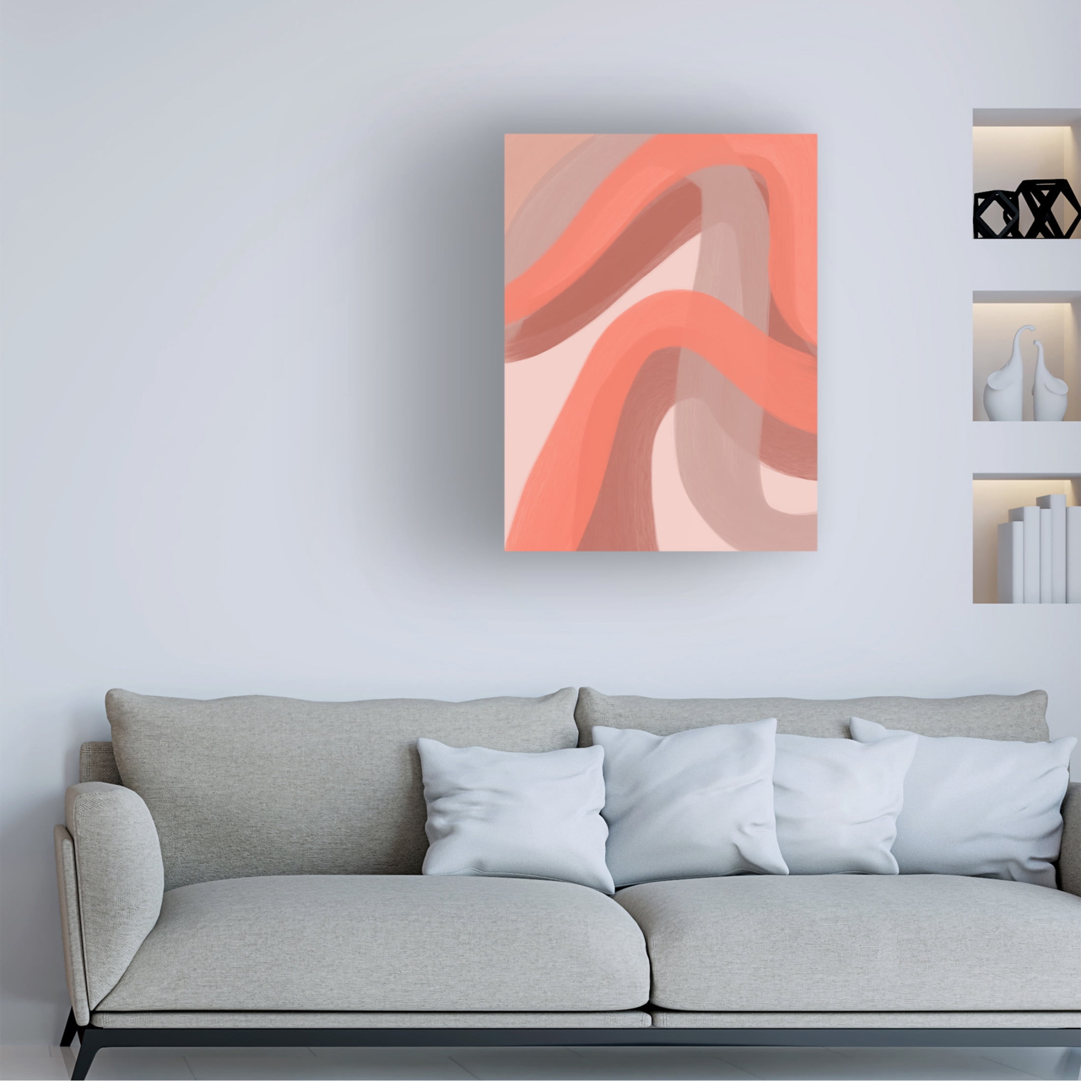 Trademark Fine Art Yopie Studio Coral III Canvas Wall Art