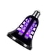 thumbnail image 2 of Lámpara de trampa de insectos LED Choque eléctrico Fly Bug Eliminación de plagas Iluminación silenciosa para el hogar Interior al aire libre, E26 Inevent HA004774-04, 2 of 2