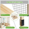 thumbnail image 5 of Jocisland Wooden Raised Garden Bed for Outdoor, Deep Large Planter Box with Netting for Gardening, Vegetables, Herbs（8× 15× 6FT）, 5 of 8