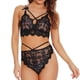 thumbnail image 1 of Conjunto de ropa interior para mujer, conjunto de sujetador y bragas de encaje, ropa interior con cordones, conjunto de ropa interior Sexy con abertura de encaje para mujer, 1 of 5