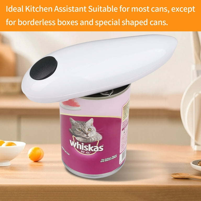 Elenest RNAB0BXDJ6GGP electric can opener, open your cans with a simple  push of button, automatic can opener without a sharp edge, electric can ope