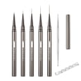 thumbnail image 1 of Pincel delineador de uñas 5/9/15/20/25 mm Fine Line Nail Art 3zorqinron, 1 of 8