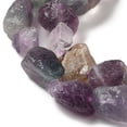 thumbnail image 4 of Raw Rough Natural Fluorite Beads Strands 5.5~14x6.5~10x4.5~8mm Hole: 1mm about 44~46pcs/strand 14.96''~16.14''(38~41cm), 4 of 4