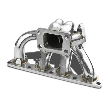 Engine Turbo Plug For 1992 to 2001 Honda Prelude Stainless Steel T3 Turbo Manifold - H22 Engine 95 96 97 98 99 00 ()