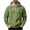 Army Green, variant on Sweatshirts for Men Hooded Quarter Zip Loose Pullover Winter Casual Patchwork Long Sleeve Sweatshirt with Pockets Daily Casual Athletic Wear