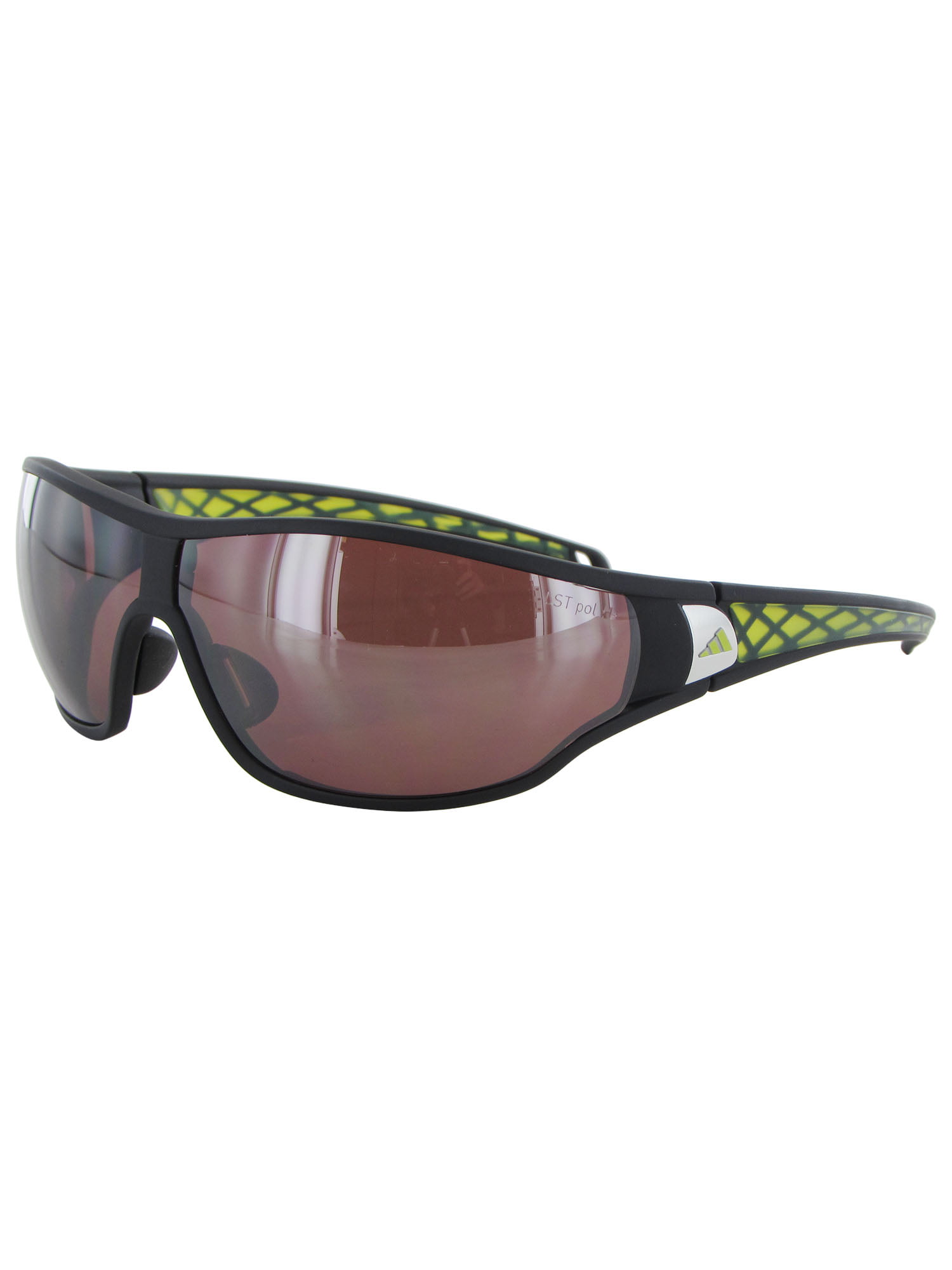 patroon Oprechtheid natuurlijk Adidas Tycane Pro L Polarized Sunglasses, Matte Black/Lab Lime - Walmart.com