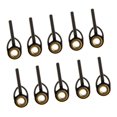 thumbnail image 4 of S SERENABLE 10 Packs Rod Guides Wear-resistant Tip s Eyes Pole Repair Kit Ceramic 1.6mm, 4 of 7