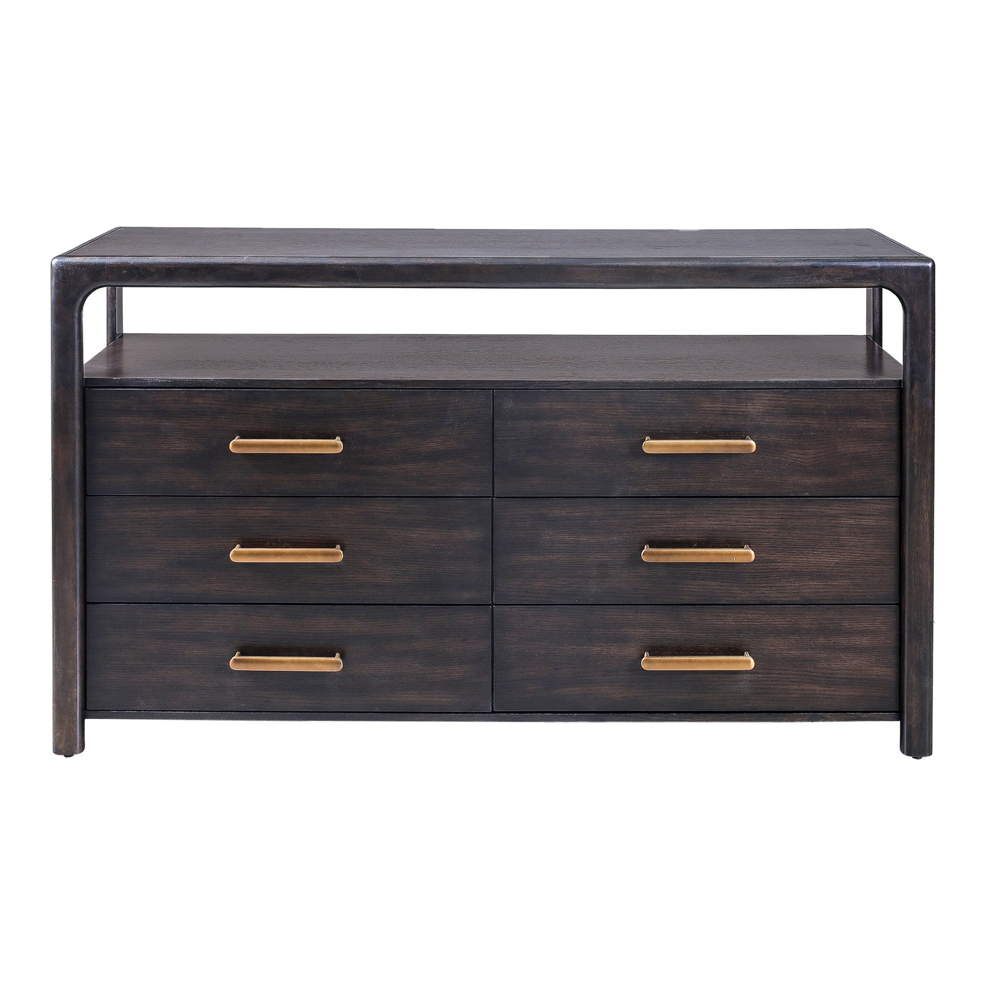 Steve Silver Sigmund Sable Brown 6 Drawer Dresser