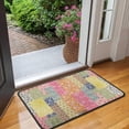 thumbnail image 2 of Pioneer Flower Floral Print Pattern Door Rugs,Washable Non Slip Door Mats Indoor,Decorative Door Mats,Entry Mat Indoor for Entrance,Bedroom,Kitchen,Bathroom,30"x17", 2 of 6