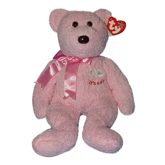 Ty Buddy: It's a Girl the Bear | Stuffed Animal | MWMT's
