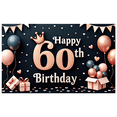 thumbnail image 5 of Decorative Design Happy Birthday Banner Colorful Theme Milestone Celebration Banner Royal Crown Birthday Party Balloon Decoration for Birthday Party Celebration Indoor Decoration, 5 of 7