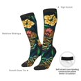 thumbnail image 4 of Sigee Tropical Tribe Mask for Socks for Men Women Socks Stocking Compression Socks, 4 of 6