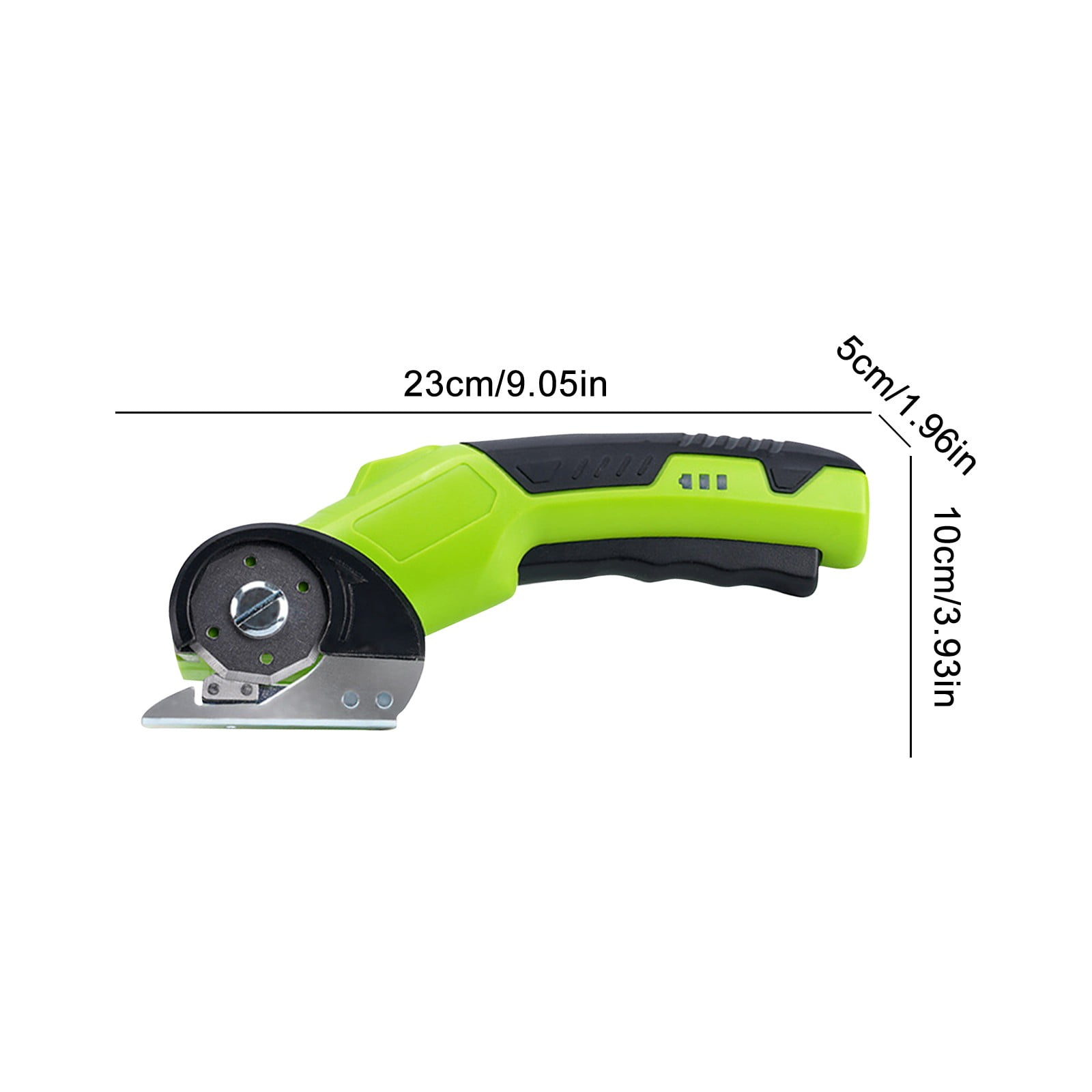 Cordless Electric Scissors,Rotary Cutter for Boxes, Carpets, Plastic with Easy Fixing & Safety Feature,Pink -