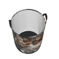 thumbnail image 2 of KLL Serene Kitten Kingdom Waterproof Foldable Laundry Hamper Bucket with Handles for Storage Bin,Kids Room,Home Organizer ( ), 2 of 7