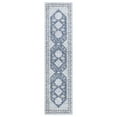 thumbnail image 2 of MeyJey 2'x8' Oriental Vintage Runner Rug for Hallways, Non-Slip Machine Washable Area Rug for Bedroom/Living/Dining/Laundry Room Carpetm, Gray/Blue/Navy, 2 of 15
