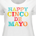 thumbnail image 4 of Inktastic Happy Cinco De Mayo Women's Plus Size T-Shirt, 4 of 5