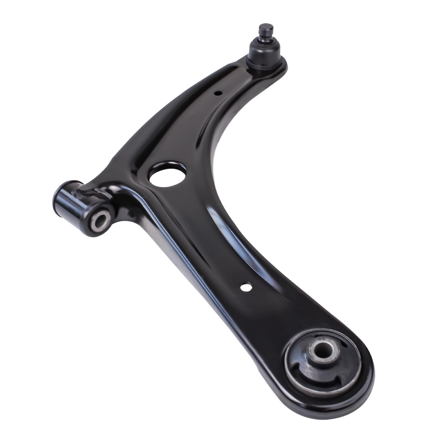 Detroit Axle - 2pc Front Lower Control Arms for 2007-2017 Jeep Patriot Compass Dodge Caliber, 2008 2009 2010 2011 2012 2013 2014 2015 2016 Lower Control Arms & Ball Joints Pair Set Assembly
