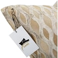 thumbnail image 2 of 22x22 Beige Pillow Covers, Gold Cushion Throw Velvet Covers ,Velvet Beige Gold Square Modern Style for Living Room, Couch, Sofa, Bed, Chair, Cover Pillow Cover for Couch Bed and Chair (No Insert), 2 of 7