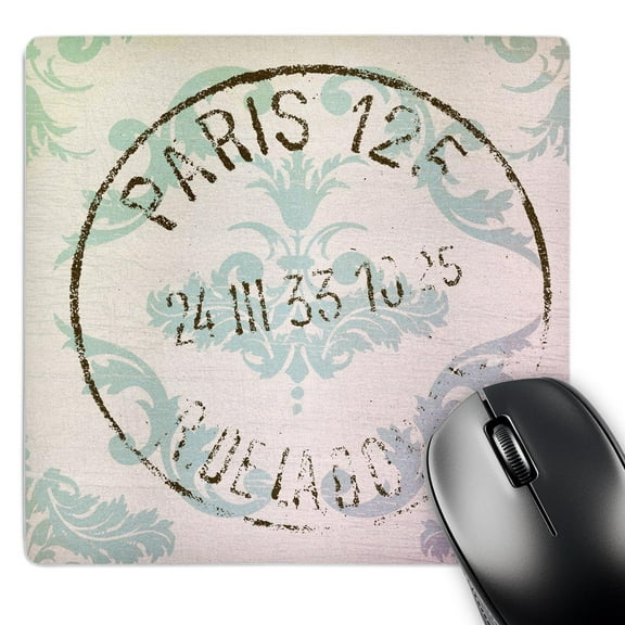 3dRose, Vintage Postage Paris French Art, MousePad