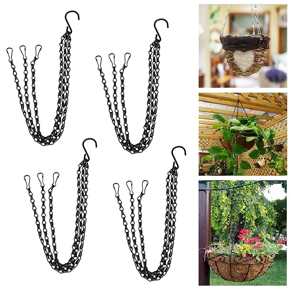 Benvo Hanging Chains for Plants Flower Pot Basket Chains 3 Point Replacement for 