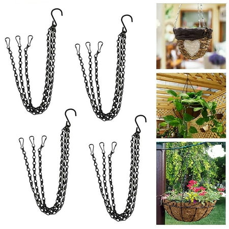 

Happydeer 1 Set Hanging Chain Anti-rust Anti-deformed Non-slip Abrasion Resistant Hanging Basket Chain Gardening Tools