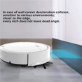 thumbnail image 4 of Yuarrent Aspiradora automática robótica inteligente, práctica, de bajo ruido, alta cobertura, máquina de limpieza del hogar, interruptor de una tecla Electrodomésticos Blanco Yuarrent HA043849-01, 4 of 5