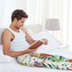 thumbnail image 5 of Balery Mushroom and Frogs Pantalones de pijama para hombre, pijama ultraligero, pantalón de descanso-Medium, 5 of 6