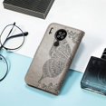 thumbnail image 4 of for Blackview A80S Wallet Case for Women,3D Butterfly PU Leather Shell with Credit Card Slots Case Cover for Blackview A80/A80S Rhinestone Grey, 4 of 12