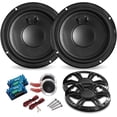 thumbnail image 1 of Bocinas de 6.5" para Audio de Coche Pyle, Kit de 1 Par, Incluye Par de Redes de Cruce y Tweeters de Aluminio de 1'', Cono de Inyección con Bisel de Goma, 1 of 6
