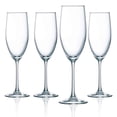 thumbnail image 2 of Champagne Flute Luminarc Cachet 240ml Set of 4 Clear, 2 of 6