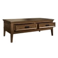 thumbnail image 4 of Lexicon Frazier Park Wood 2 Drawer Coffee Table in Brown Cherry, 4 of 6