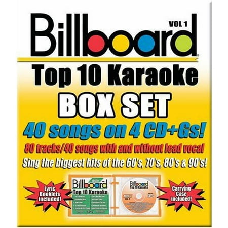 Billboard Top 10 Karaoke 1 (CD) (Best In Me Karaoke)