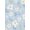 Blue, Pattern 3, variant on ODIKA 2'x3' Soft Earth Tones Serene Nature Inspired Washable Accent Rug Elegant Floral and Foliage Motifs for Modern Decor Pet Friendly, Bedside Mat for Bedroom, Nursery, RV