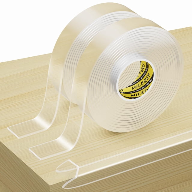 Protector de bordes para muebles MILEQEE, paquete de 2 mm de grosor y 19,7 m